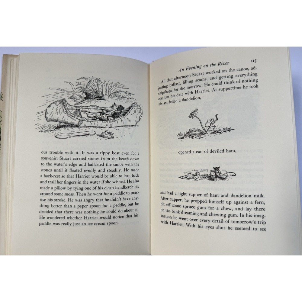 Stuart Little E.B. White Garth Williams 1973 Hardcover Book Dust Jacket HC BCE - Picture 5 of 9
